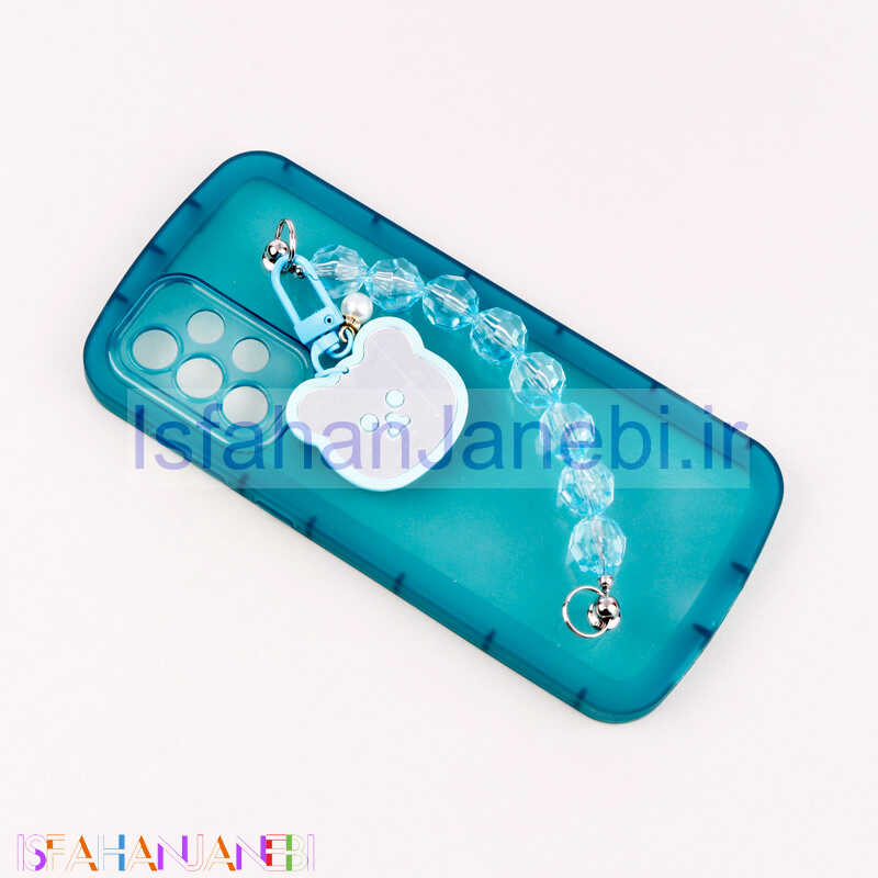 اصفهان جانبی-قاب فانتزی محافظ لنزدار + بند آویز سنگی Samsung Galaxy A33 5G