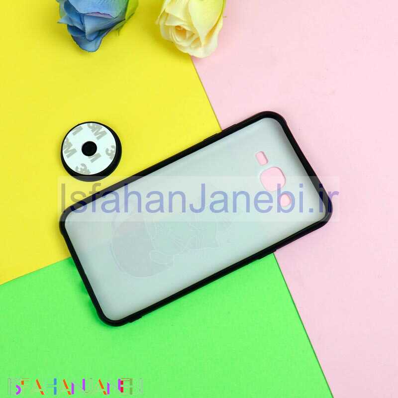 اصفهان جانبی-قاب فانتزی برجسته + پاپ سوکت طرح گربه سامسونگ J7 سری D