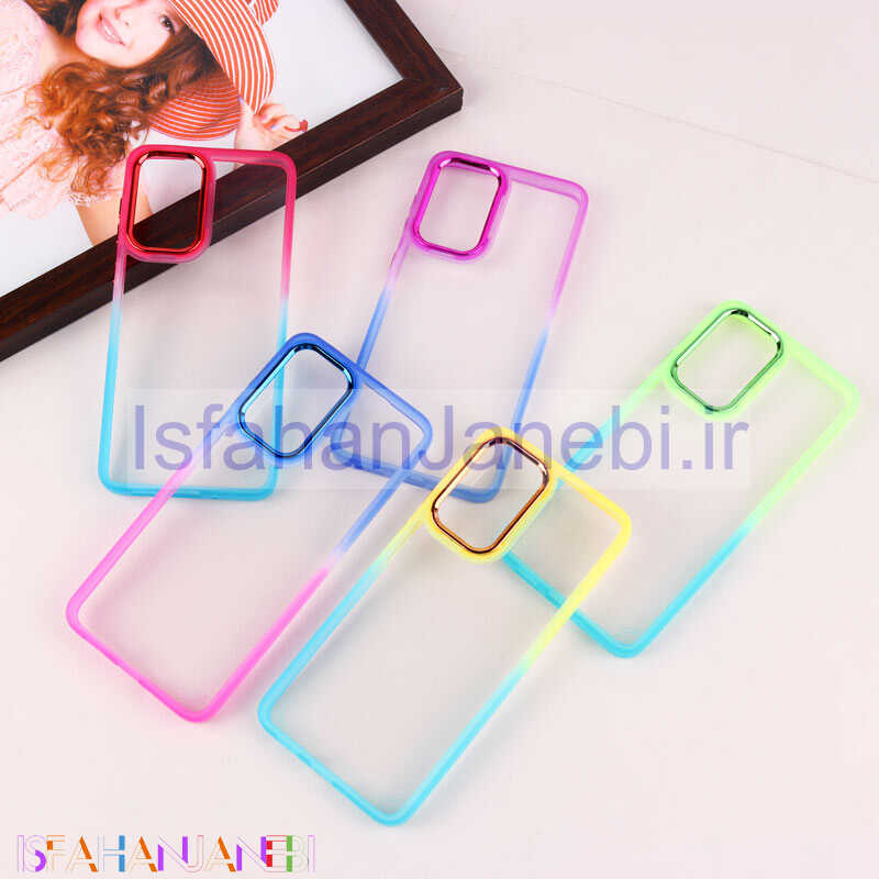 اصفهان جانبی-قاب PC شفاف متال ایرون دو رنگ Samsung Galaxy A33 5G