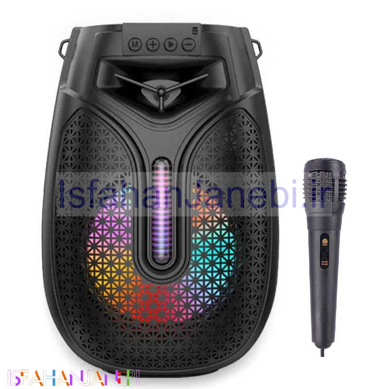 اصفهان جانبی-اسپیکر بلوتوثی فلش خور Sing-E ZQS8135 + میکروفون