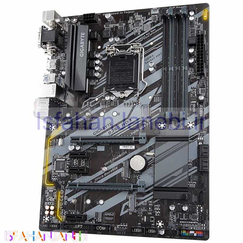 اصفهان جانبی-مادربرد گیگابایت B365 HD3 DDR4