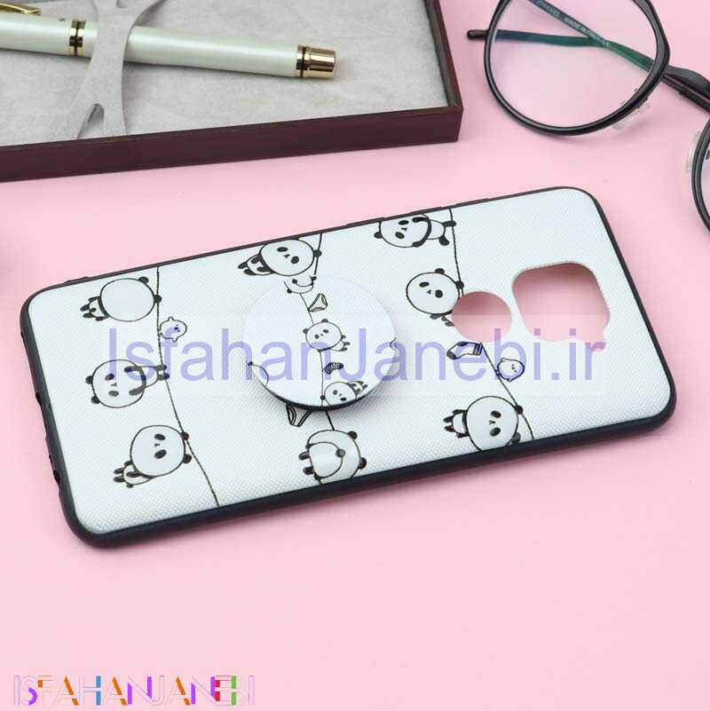 اصفهان جانبی-قاب فانتزی برجسته + پاپ سوکت کد12 شیائومی Redmi Note 9