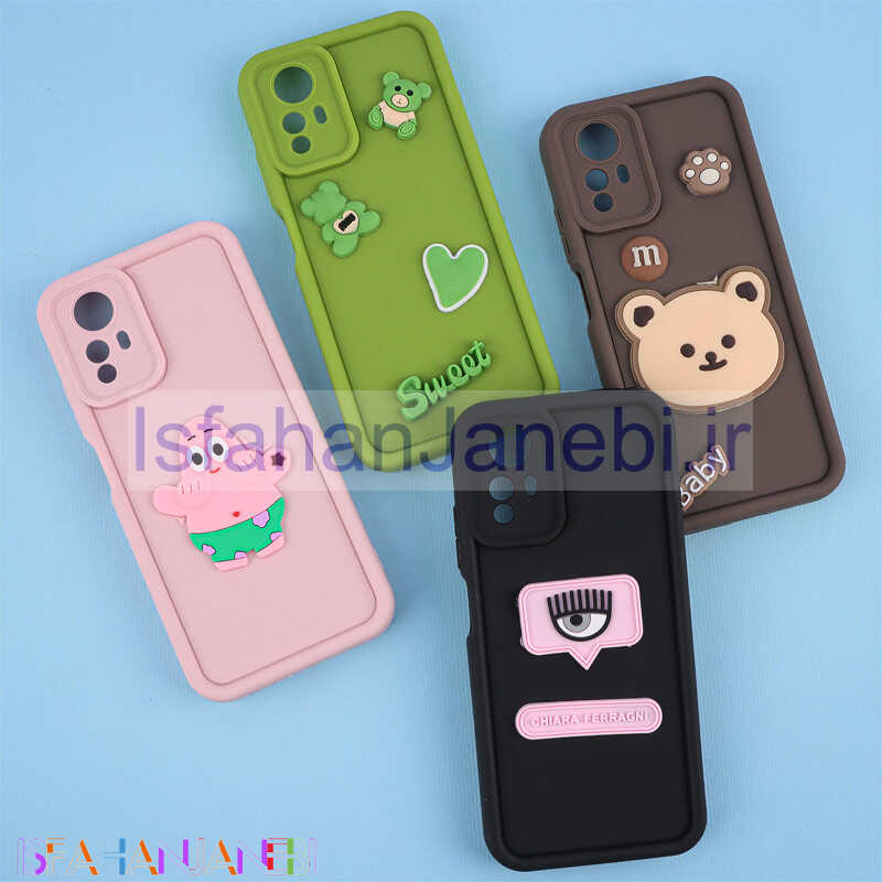 اصفهان جانبی-قاب سیلیکونی سولید شیائومی Redmi Note 12S محافظ لنزدار