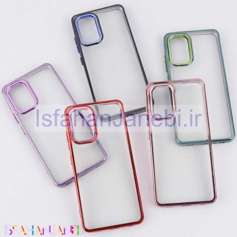 اصفهان جانبی-قاب شفاف متال ایرون ژله ای Samsung Galaxy A32 4G