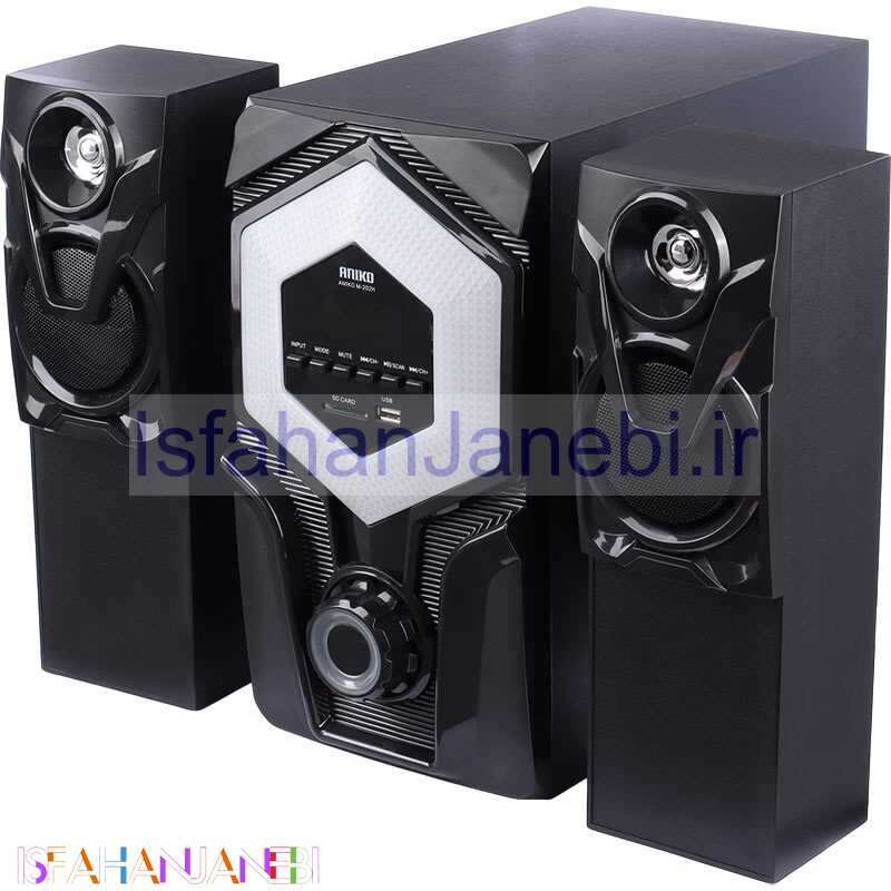 اصفهان جانبی-اسپیکر سه تکه بلوتوثی P-net Aniko M-202H + ریموت کنترل