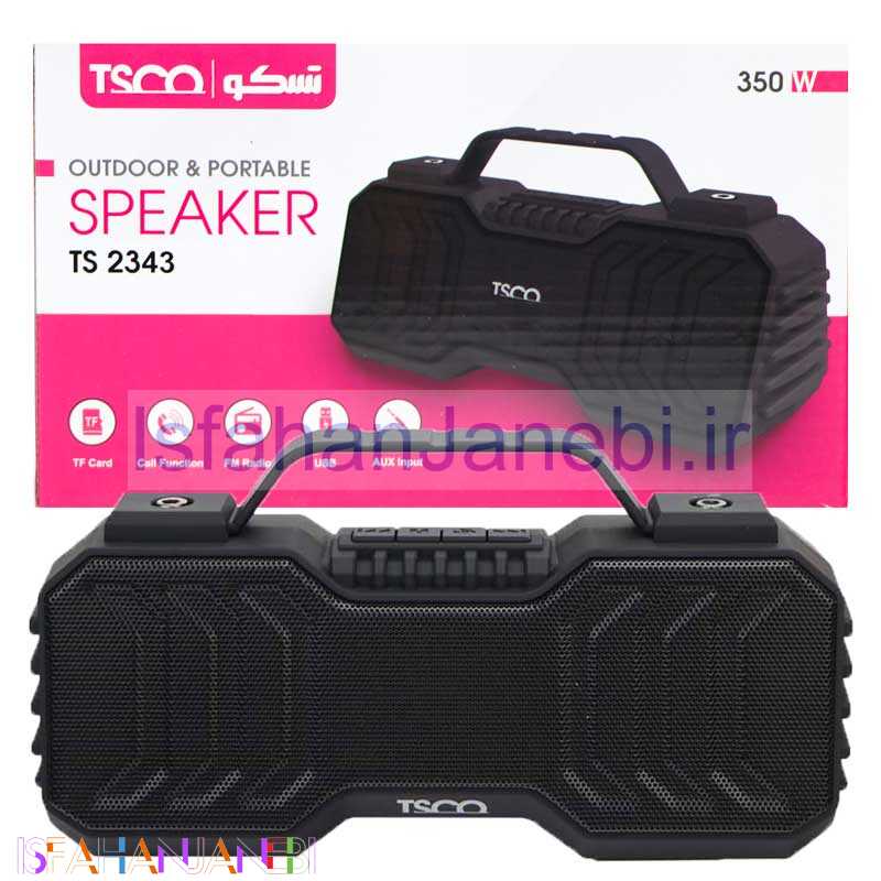 اصفهان جانبی-اسپیکر بلوتوثی رم و فلش خور TSCO TS 2343