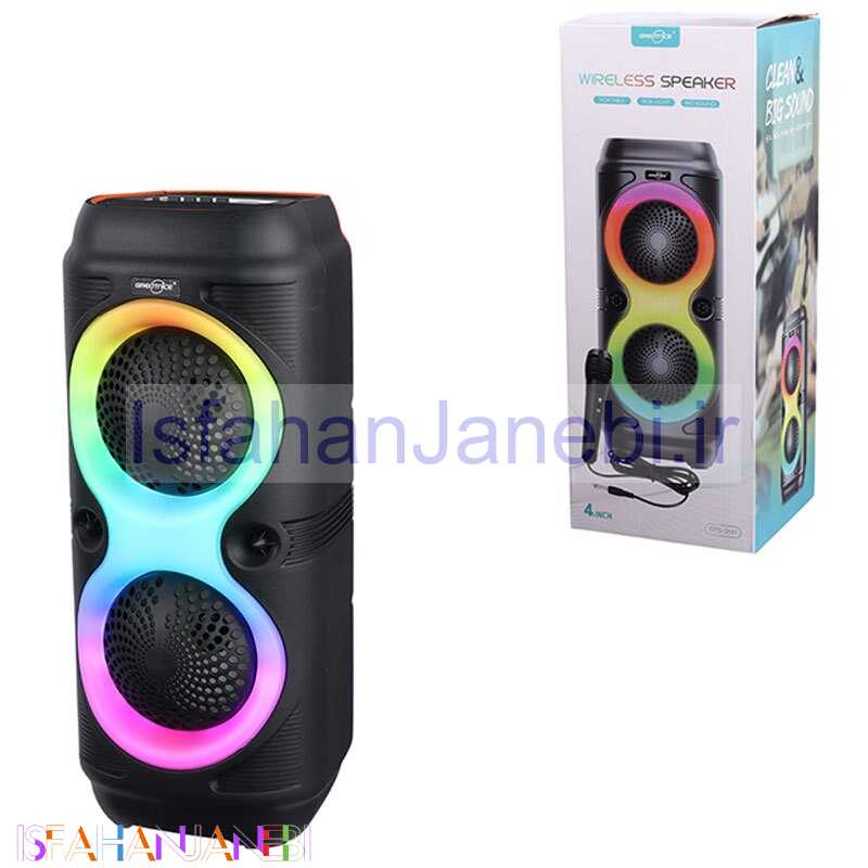 اصفهان جانبی-اسپیکر بلوتوثی گریت نایس GTS-2131 + میکروفون