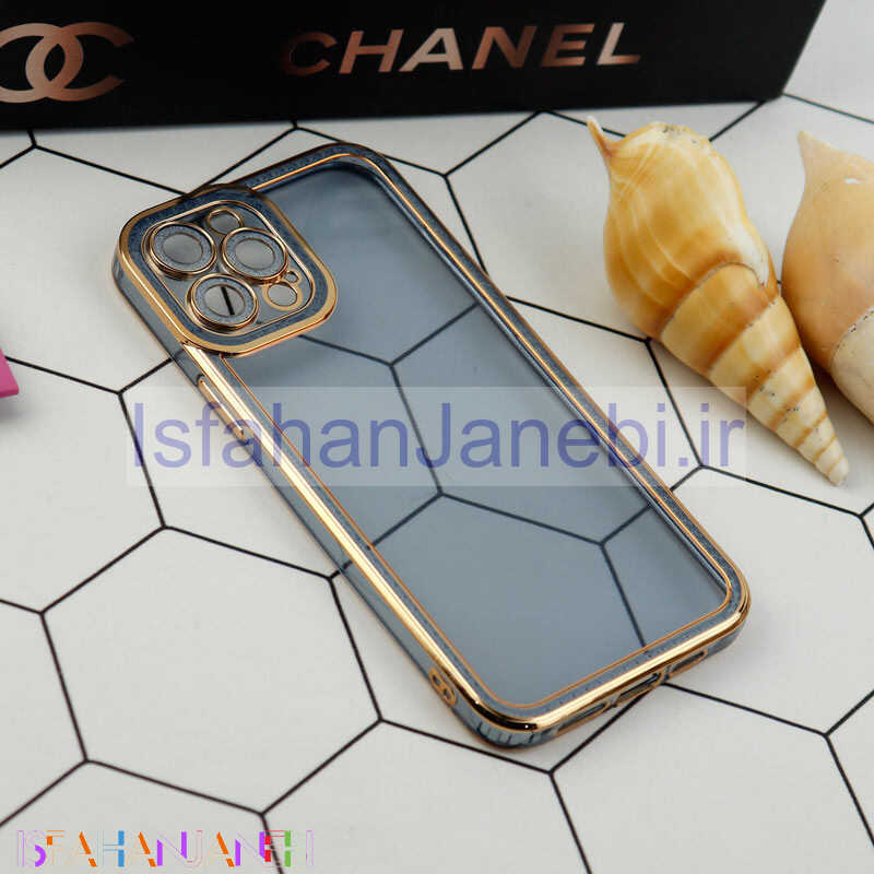 اصفهان جانبی-قاب محافظ لنزدار الکترو نگین دار iPhone 12 Pro Max