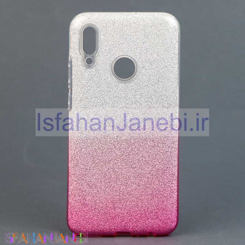 اصفهان جانبی-قاب اکلیلی Huawei P smart 2019 سفید صورتی