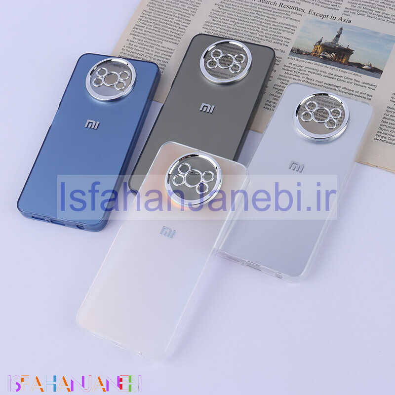 اصفهان جانبی-قاب PC شیائومی Poco X3 / X3 NFC / X3 Pro براق متال محافظ لنزدار