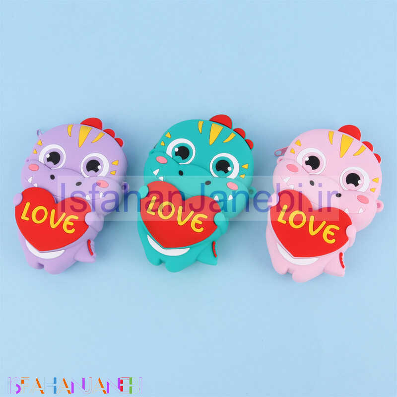 اصفهان جانبی-کیف فانتزی سیلیکونی طرح دایناسور