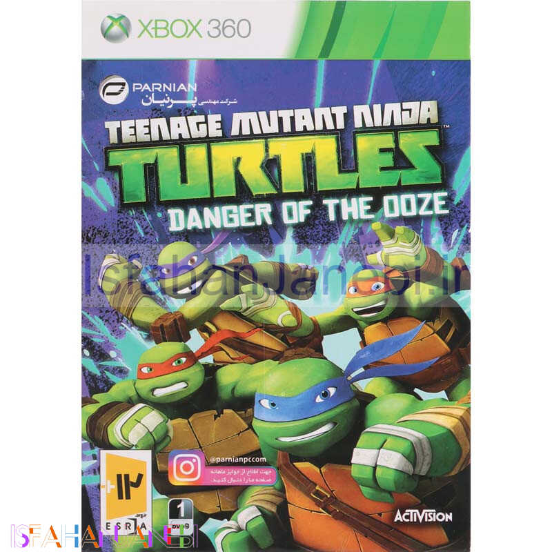 اصفهان جانبی-Teenage Mutant Ninja Turtles Danger of the Ooze XBOX 360 پرنیان