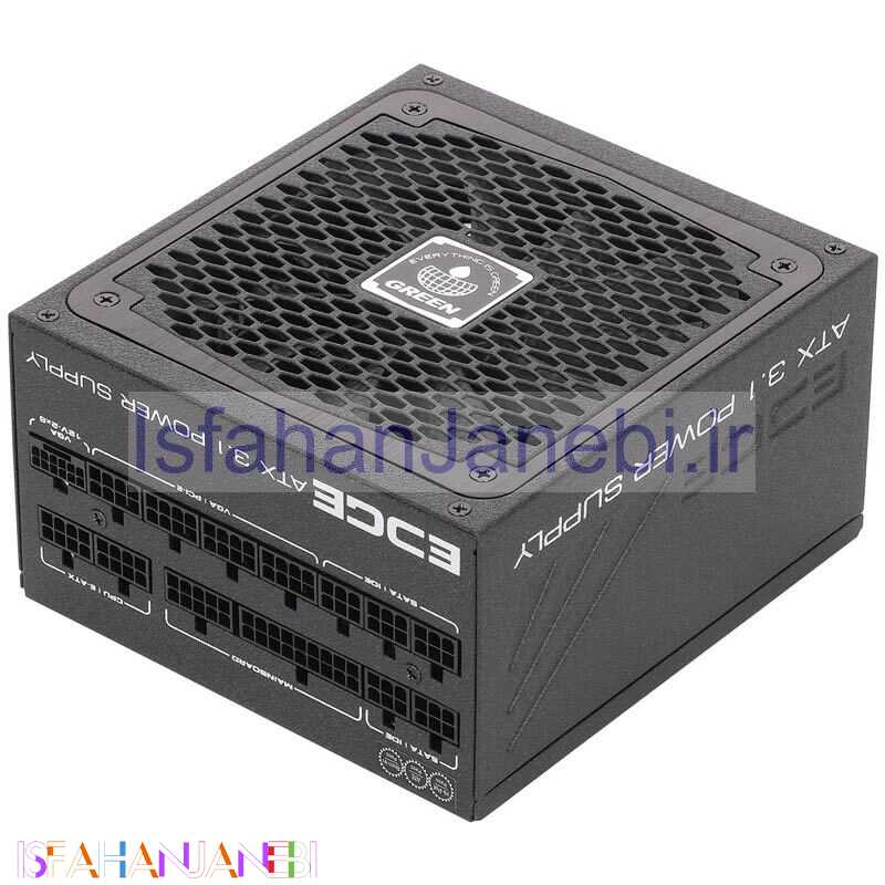 اصفهان جانبی-پاور ماژولار گرین Green GP1300B-EDGE Platinum 1300W