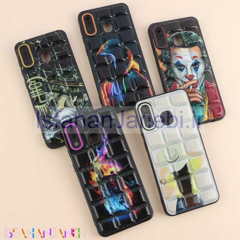 اصفهان جانبی-قاب پافر مربعی محافظ لنزدار سامسونگ Galaxy A20 / A30