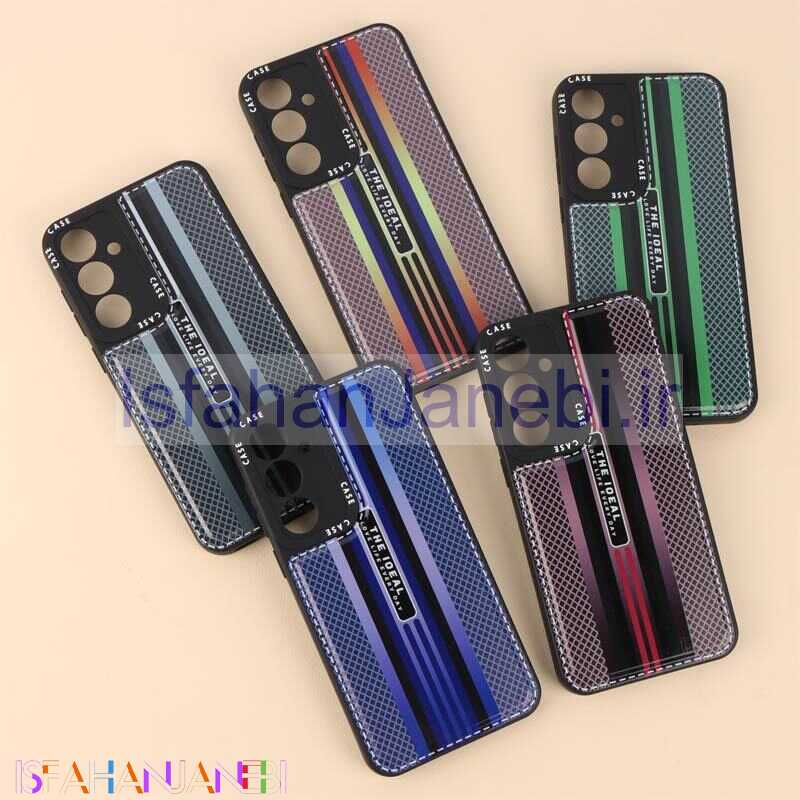 اصفهان جانبی-قاب ژله ای Case طرح دوخت محافظ لنزدار Samsung Galaxy A35