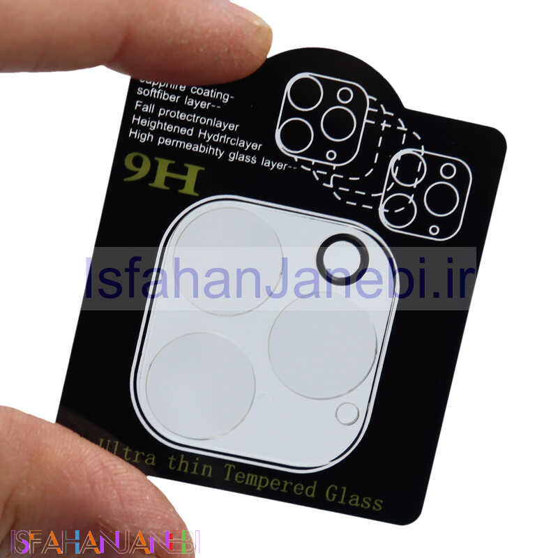اصفهان جانبی-گلس لنز ضخیم iPhone 12 Pro مشکی