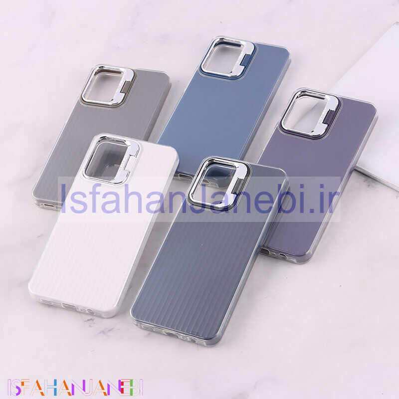 اصفهان جانبی-قاب Cyns Case سامسونگ Galaxy A12 / M12 کرکره ای استندشو