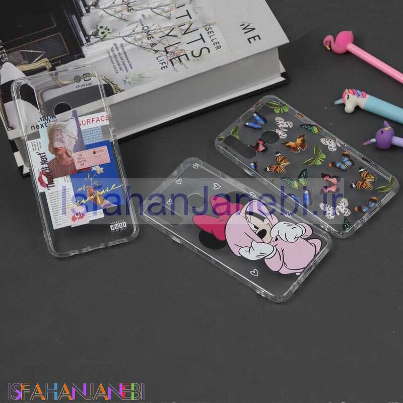 اصفهان جانبی-قاب ژله ای بی رنگ طرحدار سامسونگ A20s