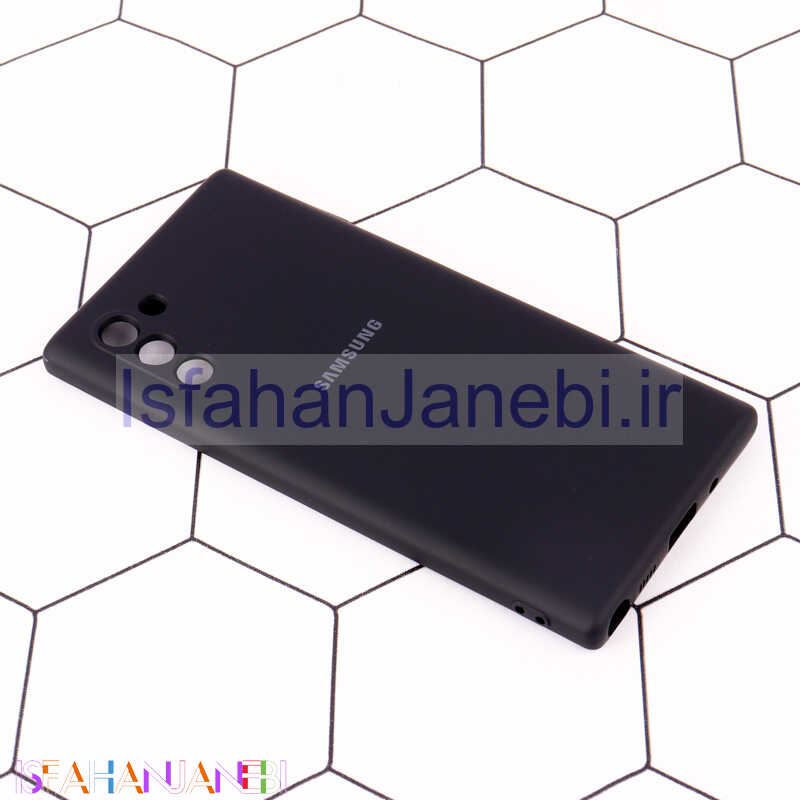 اصفهان جانبی-قاب محافظ لنزدار سیلیکونی Highcopy سامسونگ Samsung Galaxy Note 10 مشکی