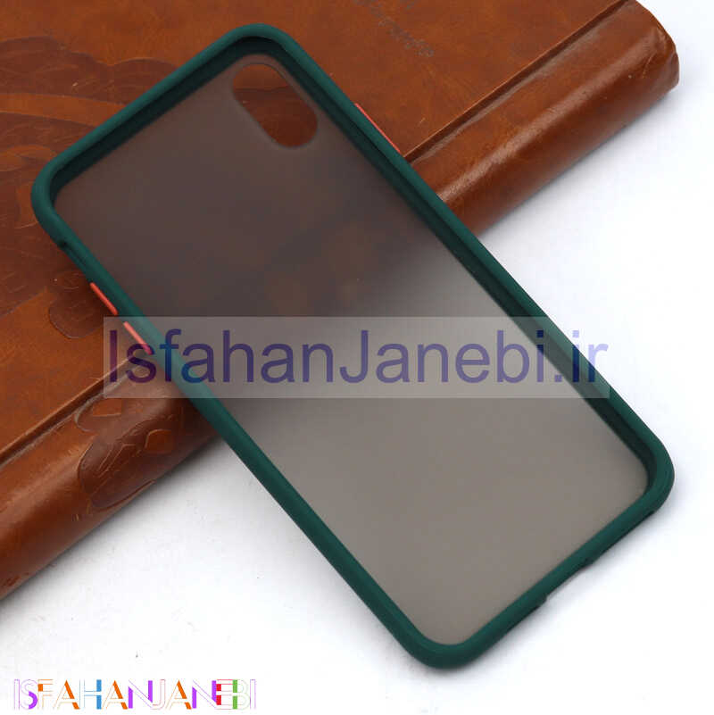 اصفهان جانبی-قاب PC مات iPhone XS Max یشمی