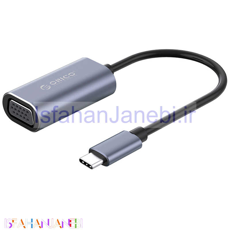 اصفهان جانبی-تبدیل اوریکو Orico CTV Type-C to VGA