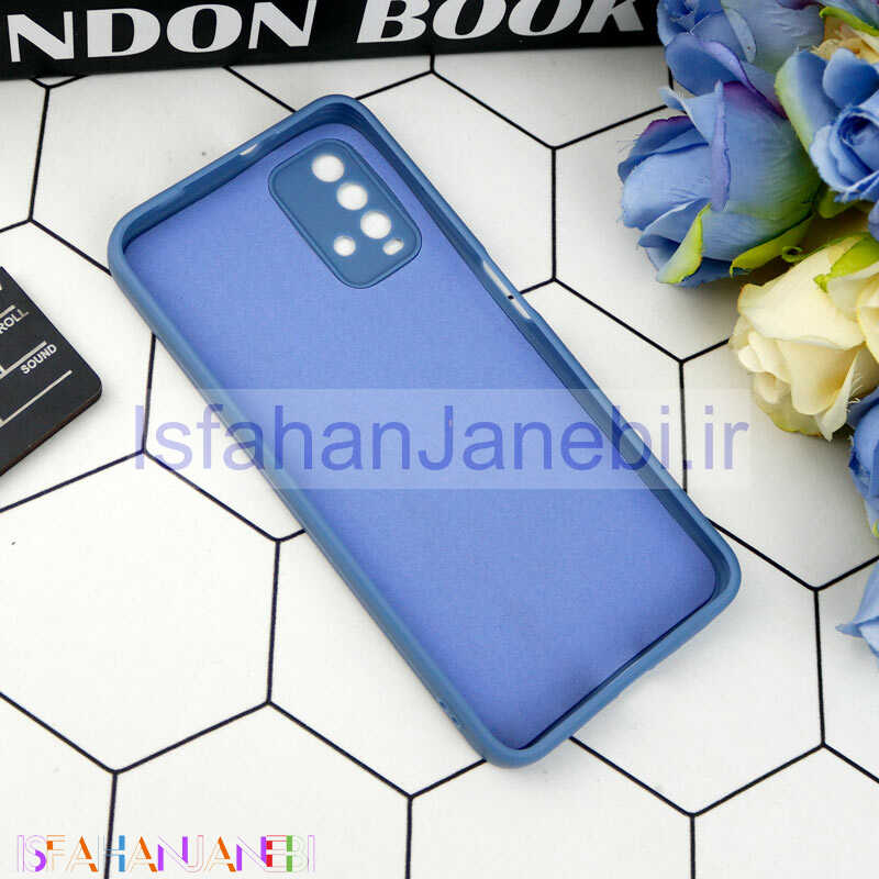 اصفهان جانبی-قاب طرح سیلیکونی داخل موکت محافظ لنزدار Xiaomi Redmi 9T