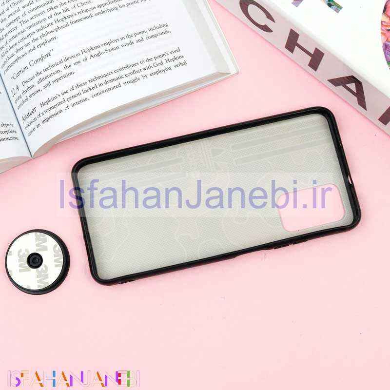 اصفهان جانبی-قاب فانتزی برجسته + پاپ سوکت طرح ارتشی Xiaomi Poco M3 سری F