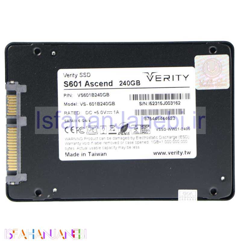 اصفهان جانبی-حافظه SSD وریتی Verity Ascend S601 240GB