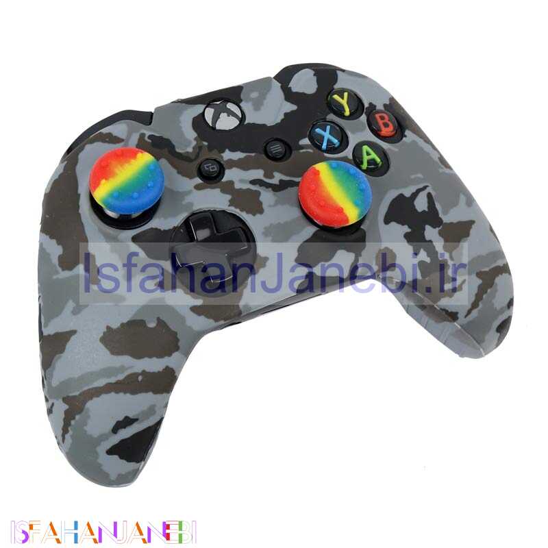 اصفهان جانبی-روکش دسته بازی Xbox طرح ارتشی کد 1 + روکش آنالوگ هدیه