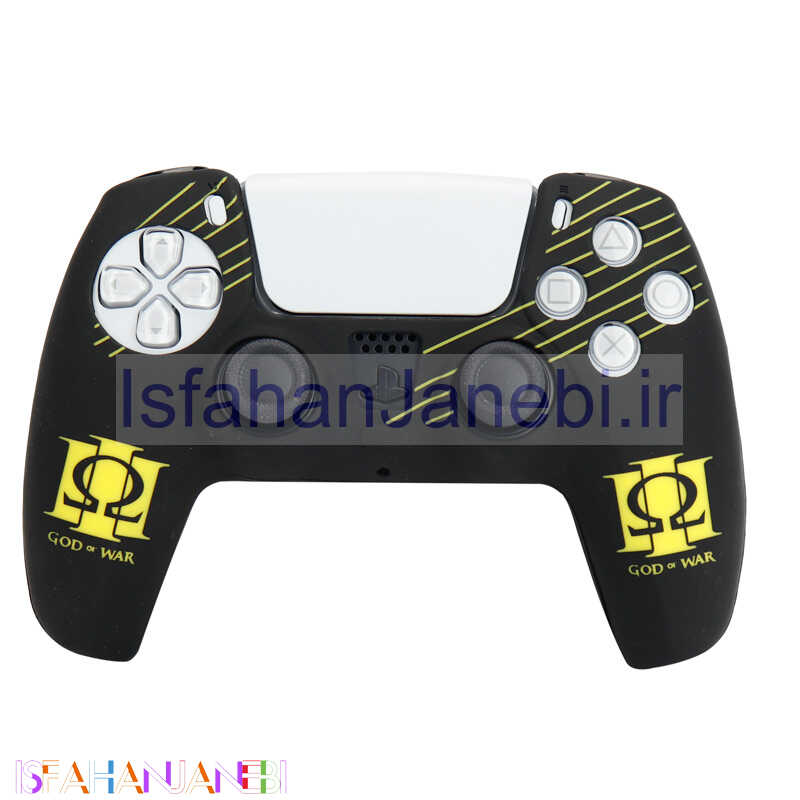 اصفهان جانبی-روکش دسته بازی PS5 طرح God Of War Logo زمینه مشکی