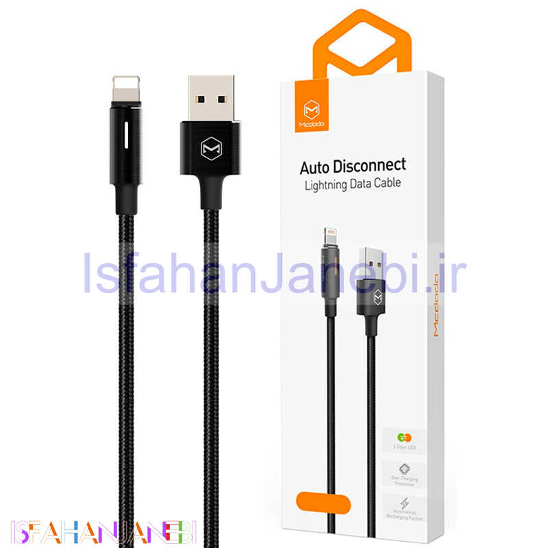 اصفهان جانبی-کابل آیفونی Mcdodo CA-4602 2.4A 1.8m