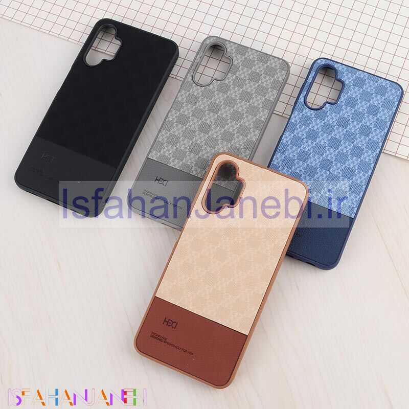 اصفهان جانبی-قاب چرمی HDCI سامسونگ Galaxy A13 4G دو تکه طرح دار