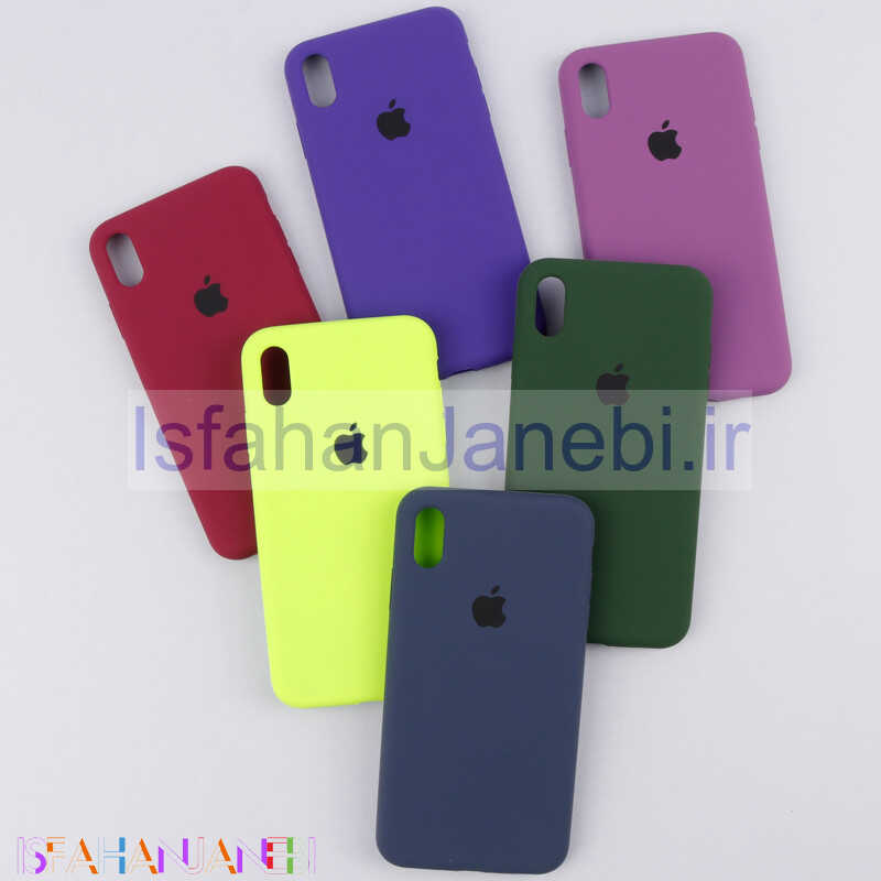 اصفهان جانبی-قاب سیلیکونی زیربسته iPhone XS Max