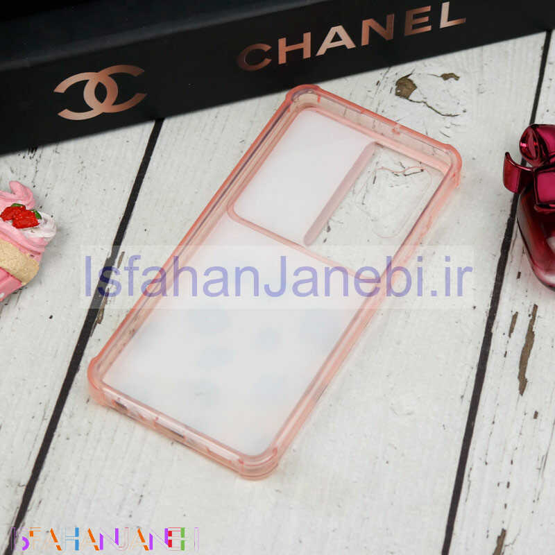 اصفهان جانبی-قاب طرحدار محافظ لنزدار کشویی ایربگ دار Samsung Galaxy A32 4G