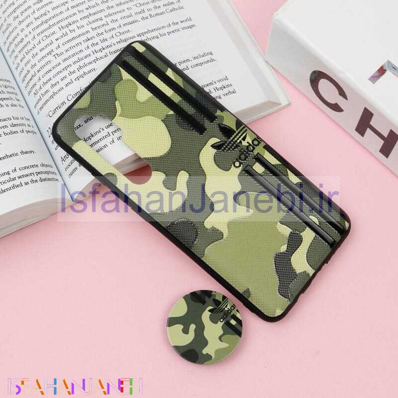 اصفهان جانبی-قاب فانتزی برجسته + پاپ سوکت طرح ارتشی Xiaomi Mi Note 10 Lite سری F