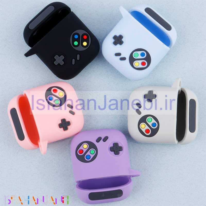 اصفهان جانبی-محافظ AirPods 1/2 سیلیکونی طرح دسته بازی کد 2