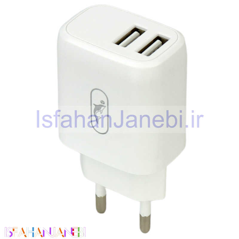 اصفهان جانبی-کلگی فست شارژ SkyDolphin SC22EB 2Port 2.1A 10.5W