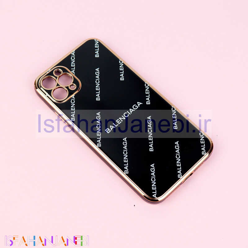 اصفهان جانبی-قاب طرحدار My Case محافظ لنزدار iPhone 11 Pro Max مشکی