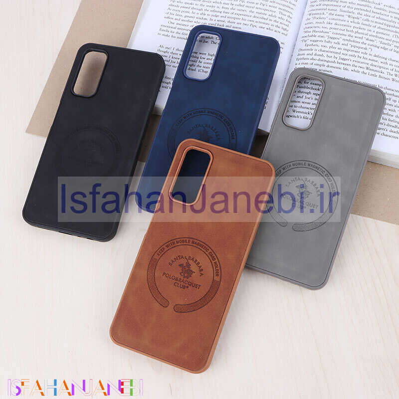 اصفهان جانبی-قاب چرمی Polo & Racquet Club سامسونگ Galaxy A05s طرح مگ سیف