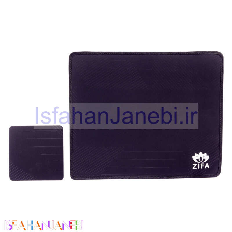 اصفهان جانبی-پد موس Zifa 23*29cm روکش پارچه ای بزرگ + زیر لیوانی