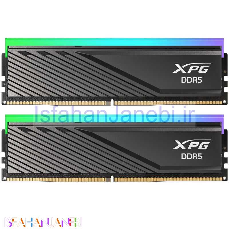 اصفهان جانبی-رم کامپیوتر ADATA XPG LANCER BLADE RGB DDR5 32GB 6000MHz CL48 Dual
