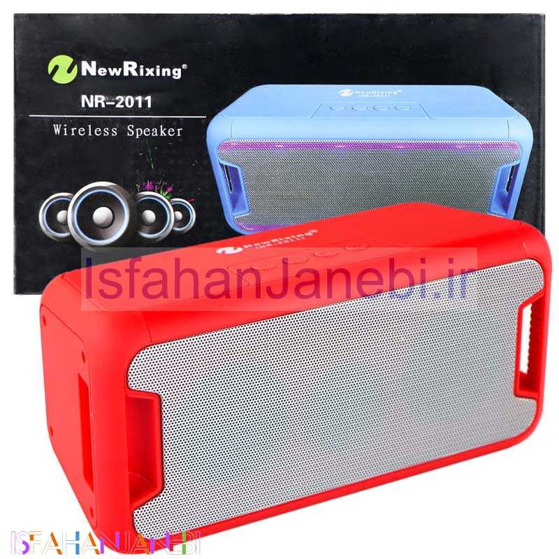 اصفهان جانبی-اسپیکر بلوتوثی رم و فلش خور NewRixing NR-2011