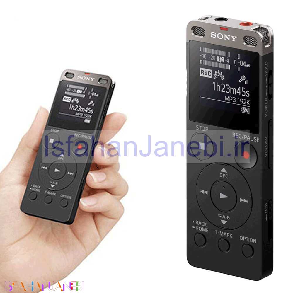 اصفهان جانبی-رکوردر خبرنگاری SONY ICD-UX560F 4GB