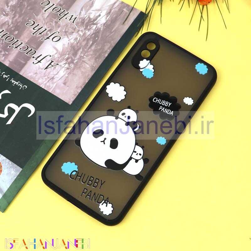 اصفهان جانبی-قاب PC مات محافظ لنزدار طرحدار پاندا شیائومی Redmi 9A