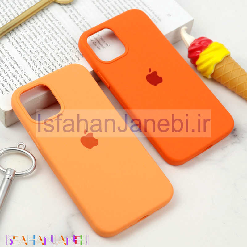 اصفهان جانبی-قاب سیلیکونی اصلی زیربسته آیفون iPhone 12 / 12 Pro