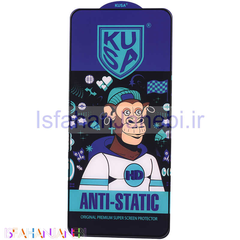 اصفهان جانبی-گلس آنتی استاتیک Kusa شیائومی Redmi Note 12 Pro 4G