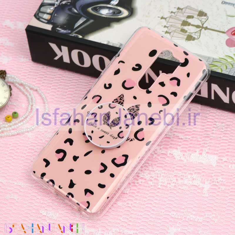 اصفهان جانبی-قاب سوپر IMD دور شفاف پاپ سوکت دار Xiaomi Redmi 9 خرگوش