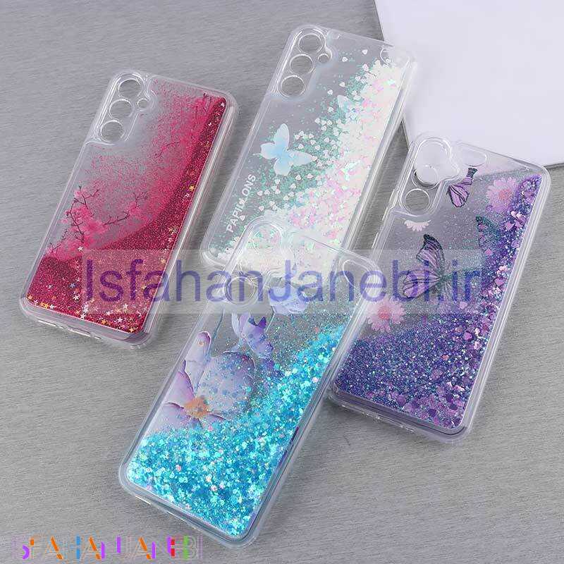 اصفهان جانبی-قاب آکواریومی سامسونگ Galaxy A34 طرح دار کوک محافظ لنزدار