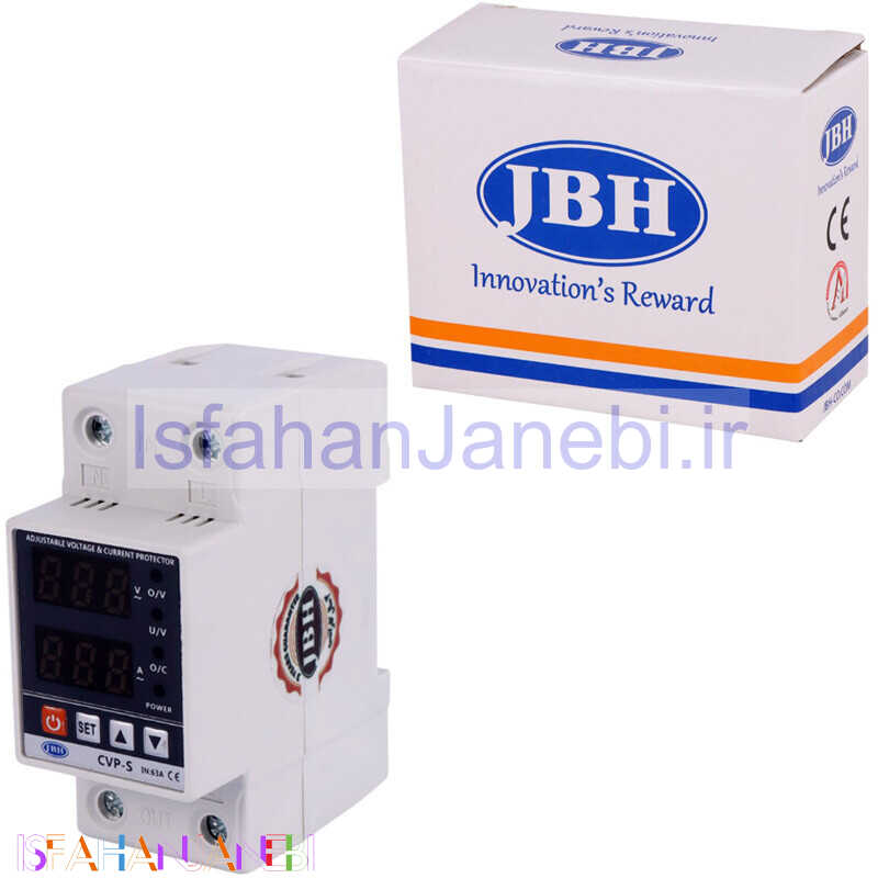 اصفهان جانبی-محافظ ولتاژ تک فاز 63 آمپر جی بی اچ CVP-S