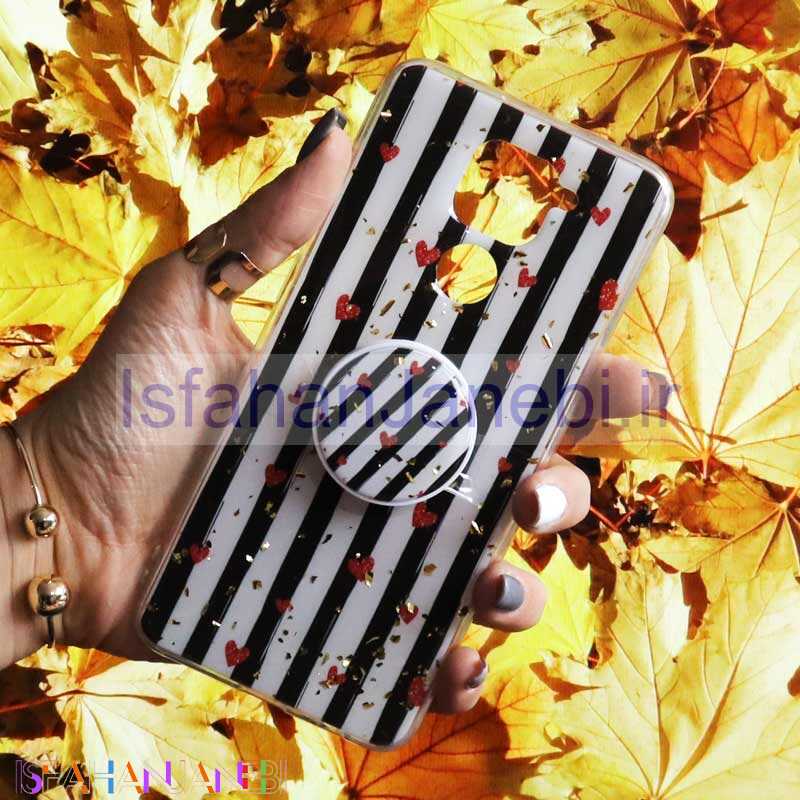 اصفهان جانبی-قاب رنگین کمانی پاپ سوکت دار خرچنگی کد2 شیائومی Redmi Note 9